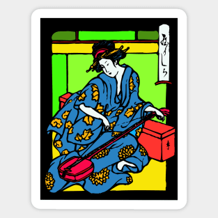 Geisha No. 1 (Colored) Sticker